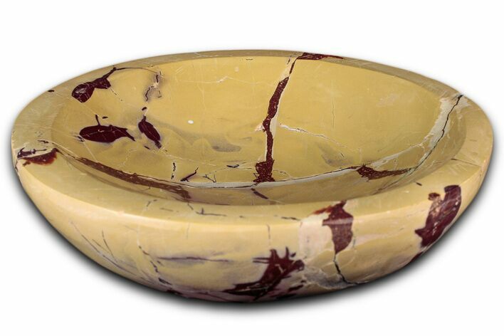 Polished Saharan Desert Jasper Dish - Morocco #349388